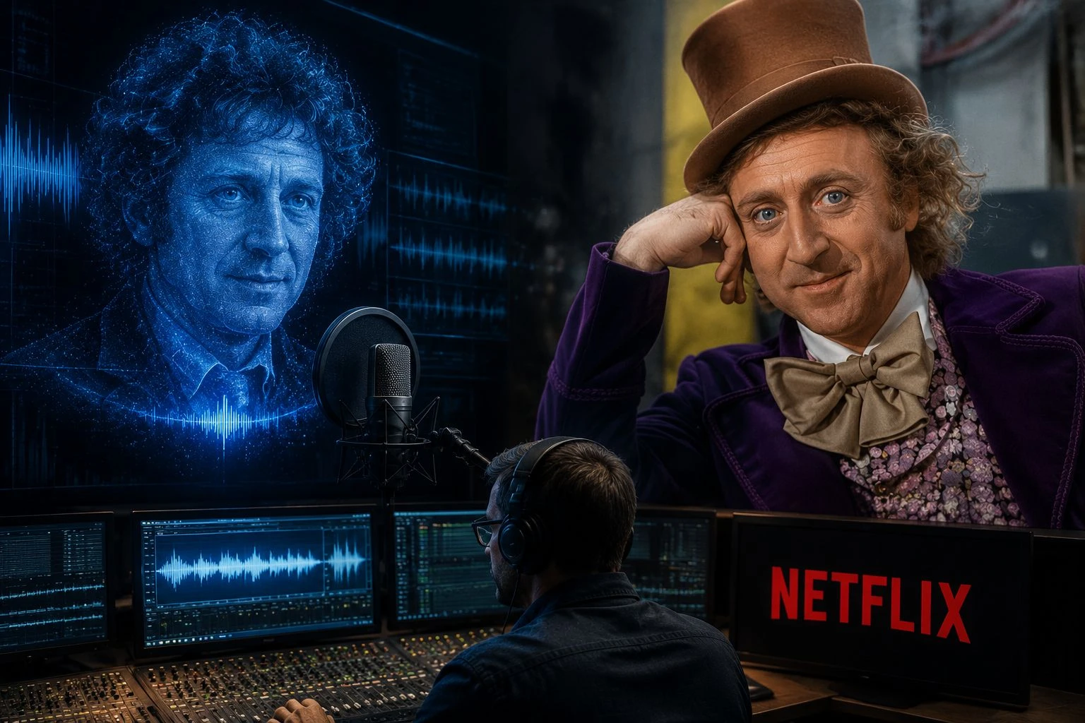 Смерть — больше не повод отказывать актеру в роли. Netflix воссоздал голос Джина Уайлдера для нового шоу